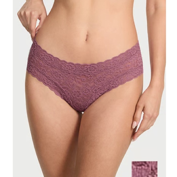 Victoria's Secret Lavender Lace Panties - Picture 2 of 2